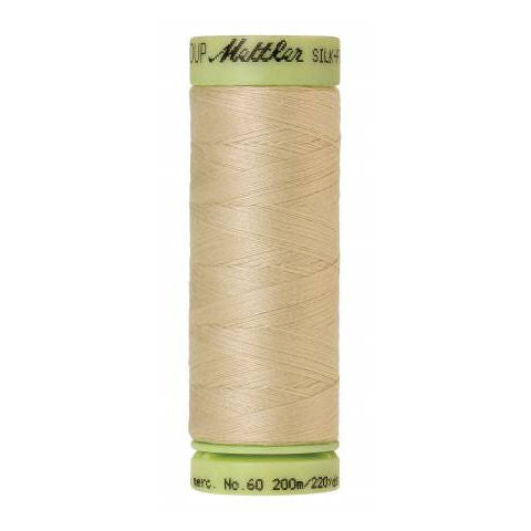 Mettler 60wt Silk Finish Thread 0265 Ivory  220yd/200m