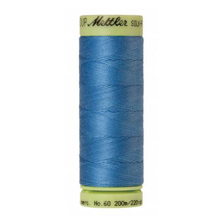 Mettler 60wt Silk Finish Thread 0338 Reef Blue  220yd/200m