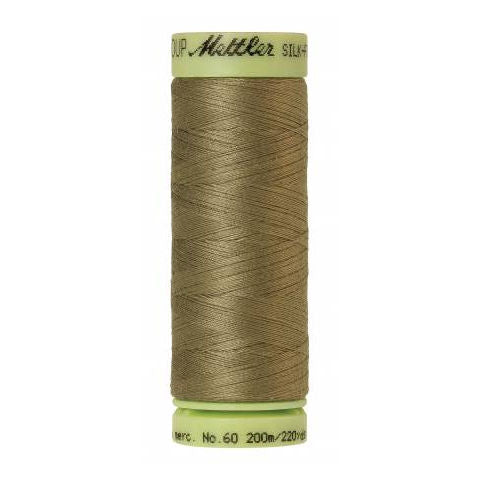 Mettler 60wt Silk Finish Thread 0420 Olive Drab  220yd/200m