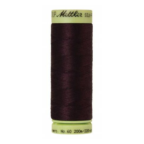 Mettler 60wt Silk Finish Thread 0481 Plum Perfect  220yd/200m