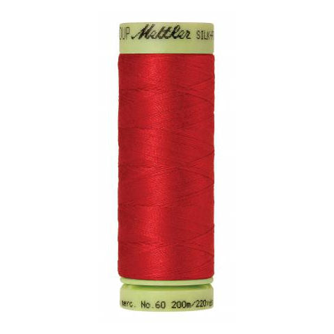 Mettler 60wt Silk Finish Thread 0501 Wildfire  220yd/200m