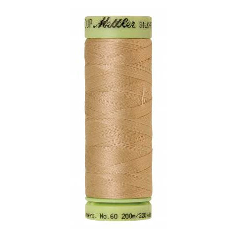 Mettler 60wt Silk Finish Thread 0538 Straw  220yd/200m