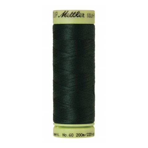 Mettler 60wt Silk Finish Thread 0759 Spruce Forest  220yd/200m