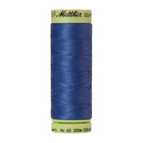 Mettler 60wt Silk Finish Thread 0815 Cobalt Blue  220yd/200m