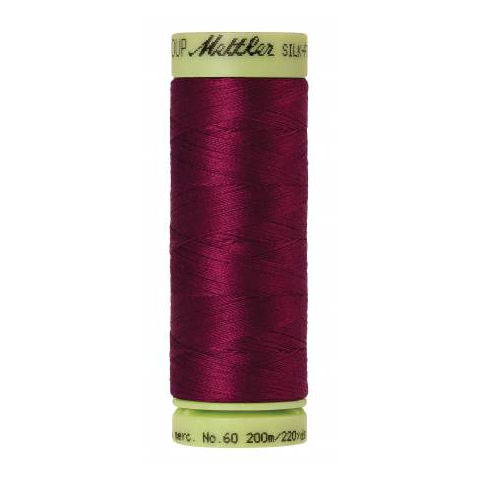 Mettler 60wt Silk Finish Thread 0869 Pomegranate  220yd/200m