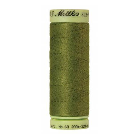 Mettler 60wt Silk Finish Thread 0882 Moss Green  220yd/200m