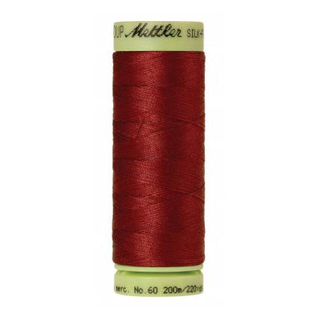 Mettler 60wt Silk Finish Thread 1074 Brick  220yd/200m