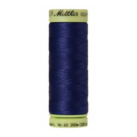 Mettler 60wt Silk Finish Thread 1078 Fire Blue  220yd/200m