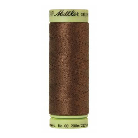 Mettler 60wt Silk Finish Thread 1223 Pecan  220yd/200m