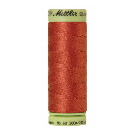 Mettler 60wt Silk Finish Thread 1288 Reddish Ocre  220yd/200m