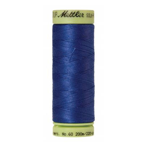 Mettler 60wt Silk Finish Thread 1303 Royal Blue  220yd/200m