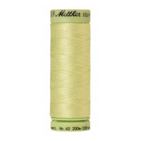 Mettler 60wt Silk Finish Thread 1343 Spring Green  220yd/200m