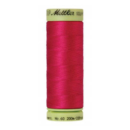 Mettler 60wt Silk Finish Thread 1421 Fuschia  220yd/200m