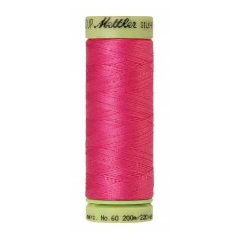 Mettler 60wt Silk Finish Thread 1423 Hot Pink  220yd/200m