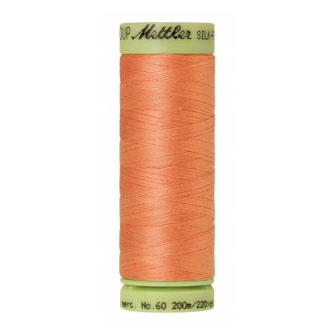 Mettler 60wt Silk Finish Thread 1522 Shell Coral  220yd/200m