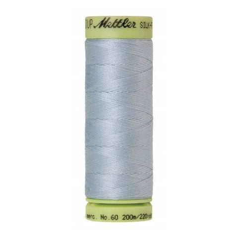 Mettler 60wt Silk Finish Thread 1525 Winter Sky  220yd/200m