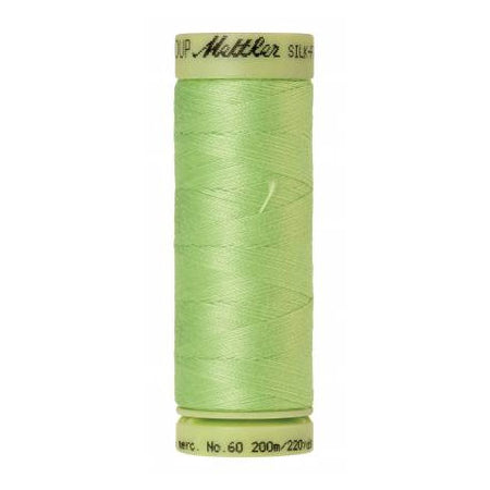 Mettler 60wt Silk Finish Thread 1527 Jade Lime  220yd/200m