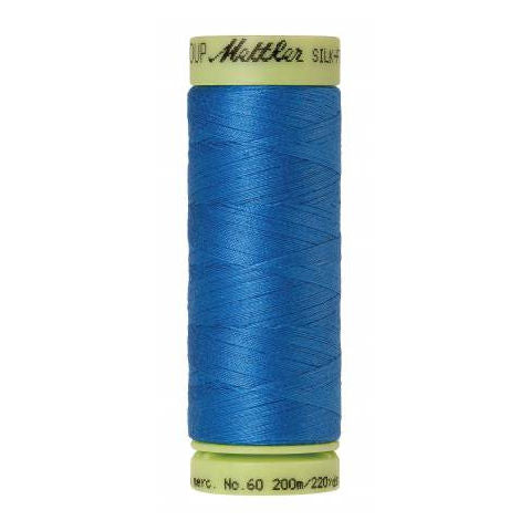 Mettler 60wt Silk Finish Thread 2049 French Blue  220yd/200m