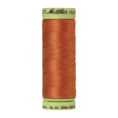 Mettler 60wt Silk Finish Thread Thread 2103 Amber Brown  220yd/200m