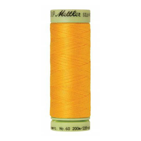 Mettler 60wt Silk Finish Thread 2522 Citrus  220yd/200m