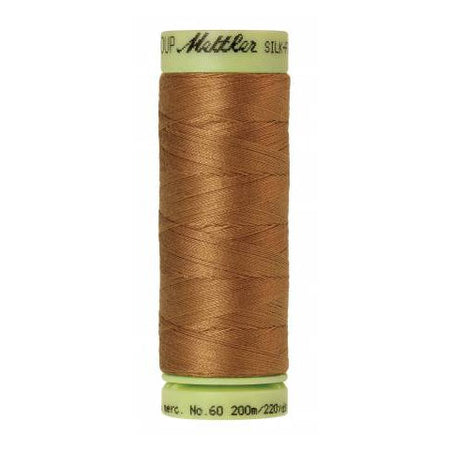 Mettler 60wt Silk Finish Thread 3514 Bronze Brown  220yd/200m