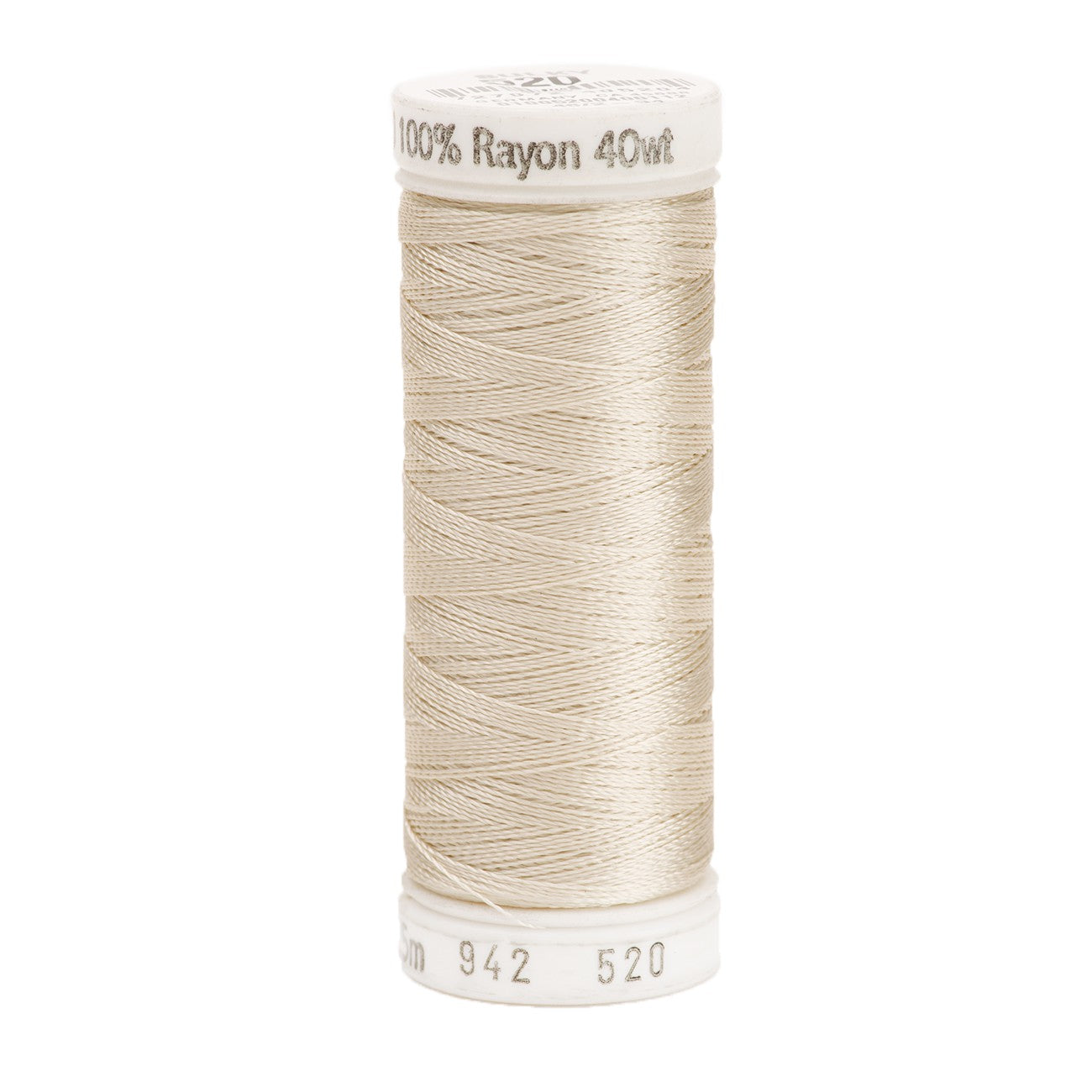 Sulky Rayon 40wt Bone #0520 – Red Rock Threads