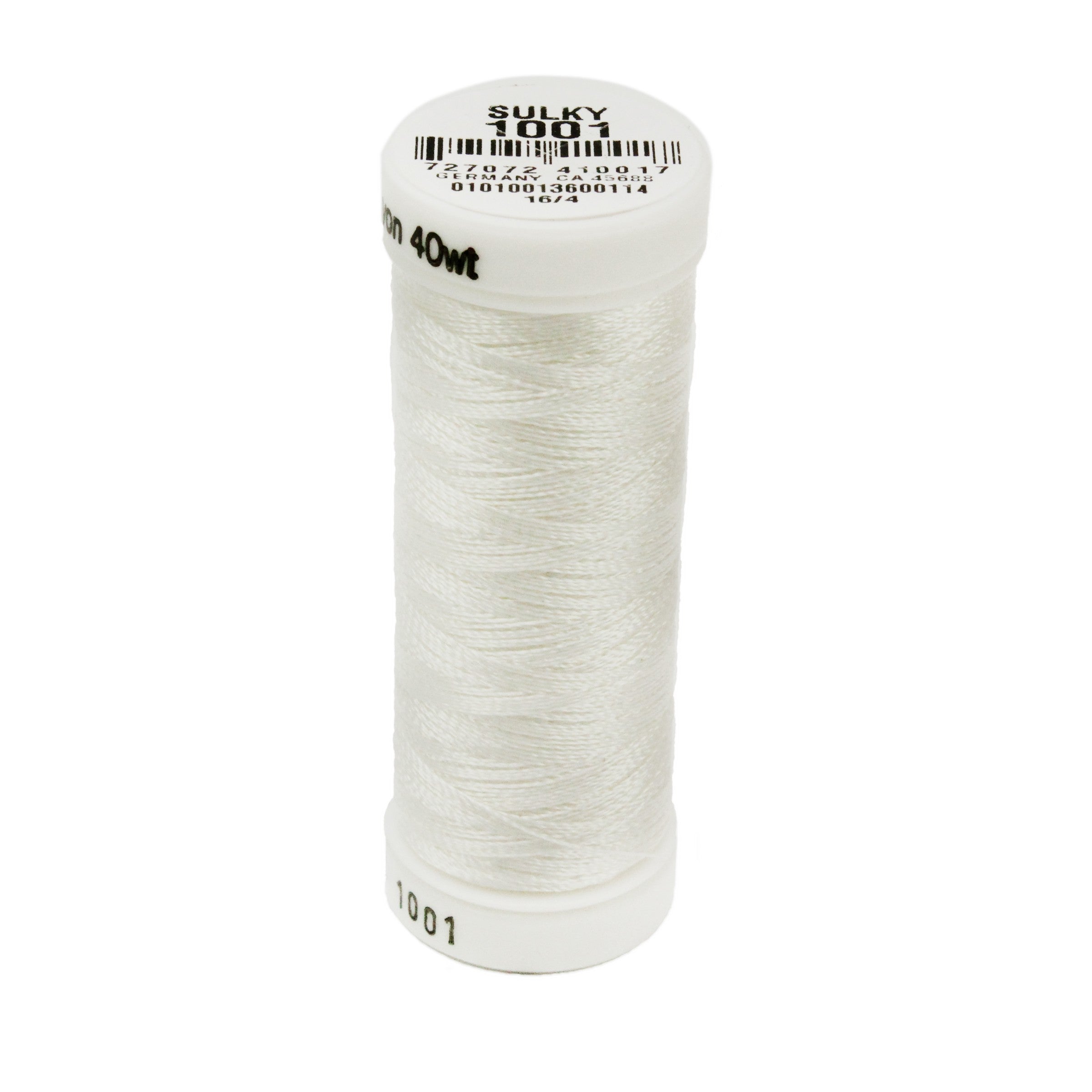 -1001 Bright White - Sulky Rayon 40wt Thread – Red Rock Threads