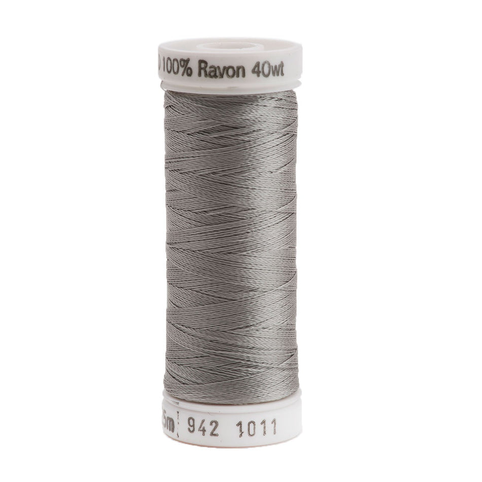 Sulky Rayon 40wt Thread 1011 Steel Gray  250yd Spool