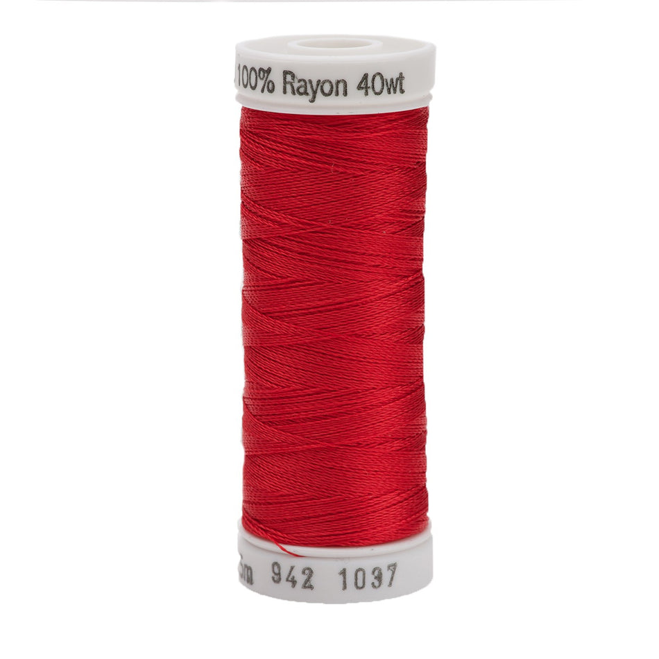 Sulky Rayon 40wt Thread 1037 Light Red  250yd Spool