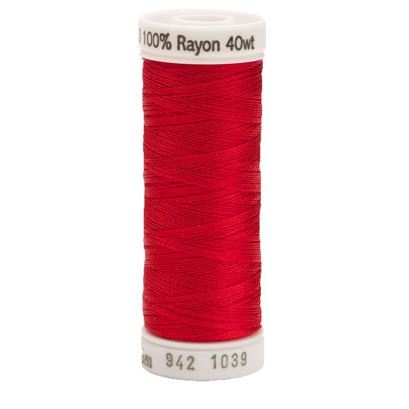 1039 True Red - Sulky Rayon 40wt Thread – Red Rock Threads