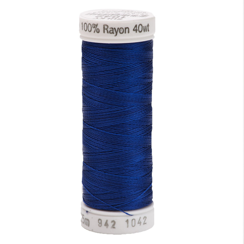 Sulky Rayon 40wt Thread 1042 BGT Navy Blue  250yd Spool