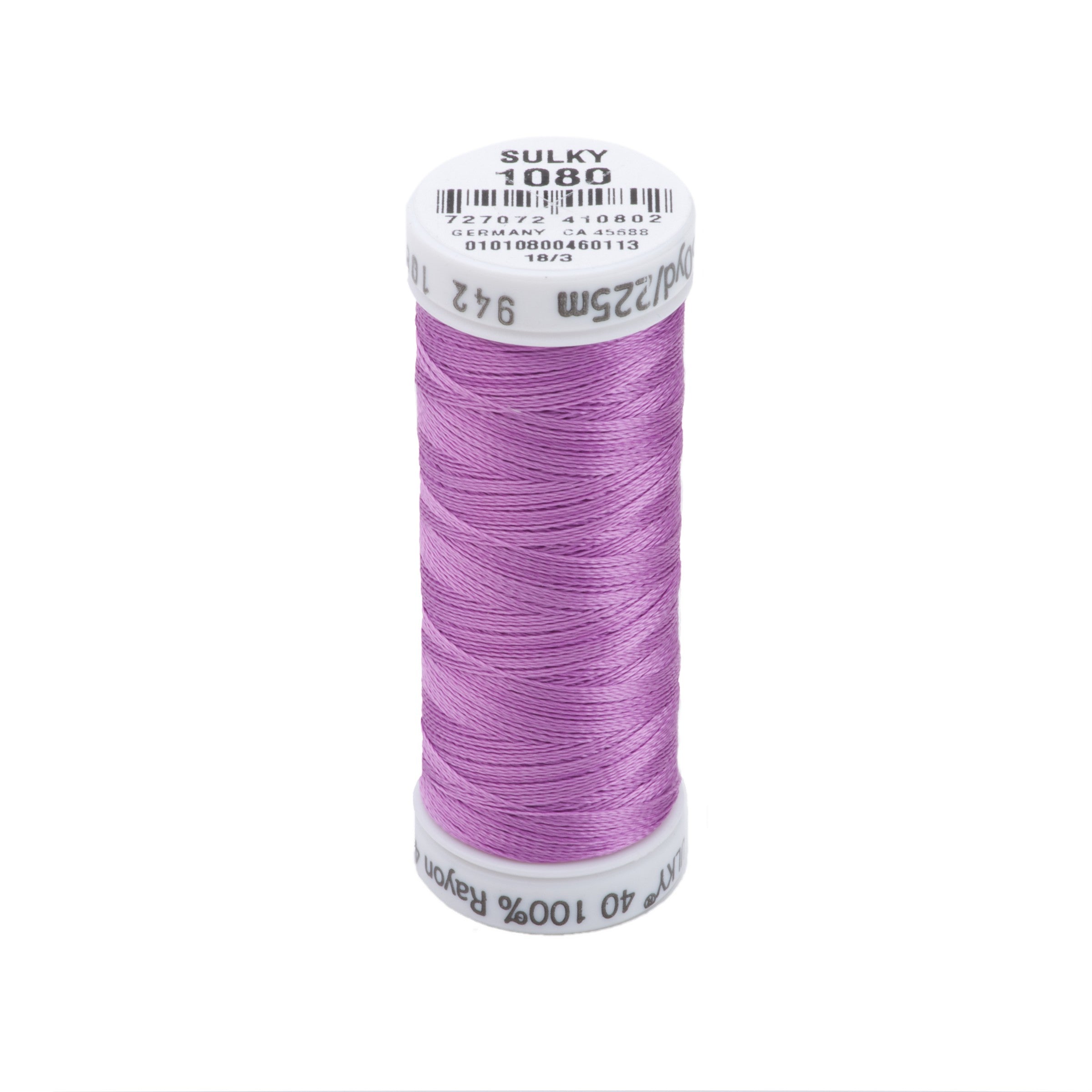 Sulky Rayon 40wt Thread 1080 Orchid  250yd Spool