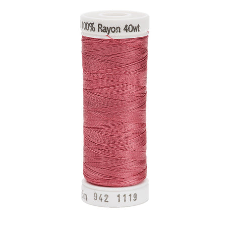 Sulky Rayon 40wt Thread 1119 Dark Mauve  250yd Spool