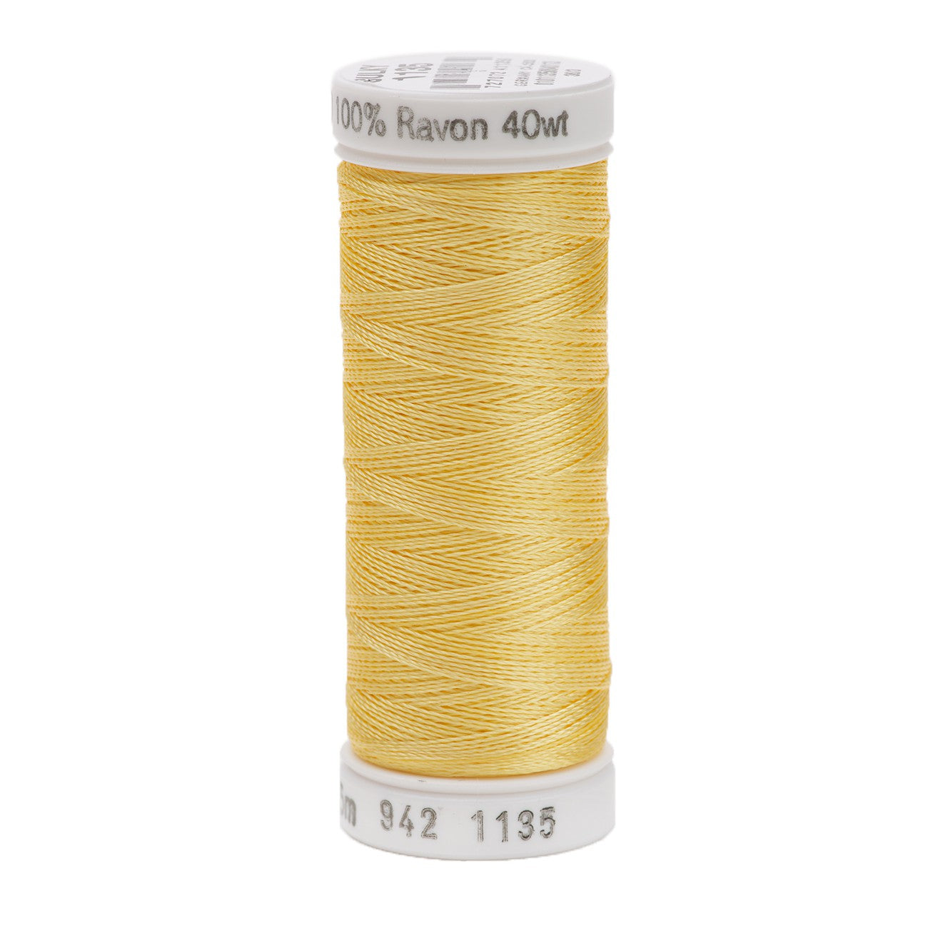 Sulky Rayon 40wt Thread 1135 Pastel Yellow  250yd Spool