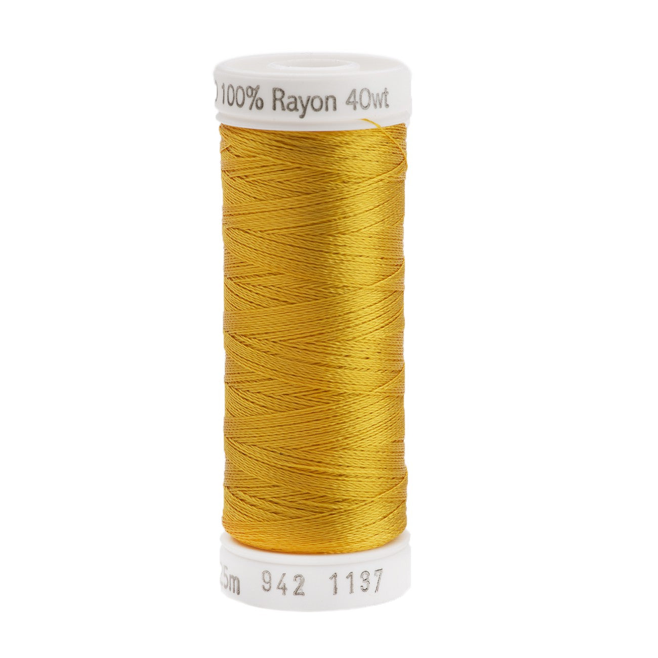 Sulky Rayon 40wt Thread 1137 Yellow Orange  250yd Spool