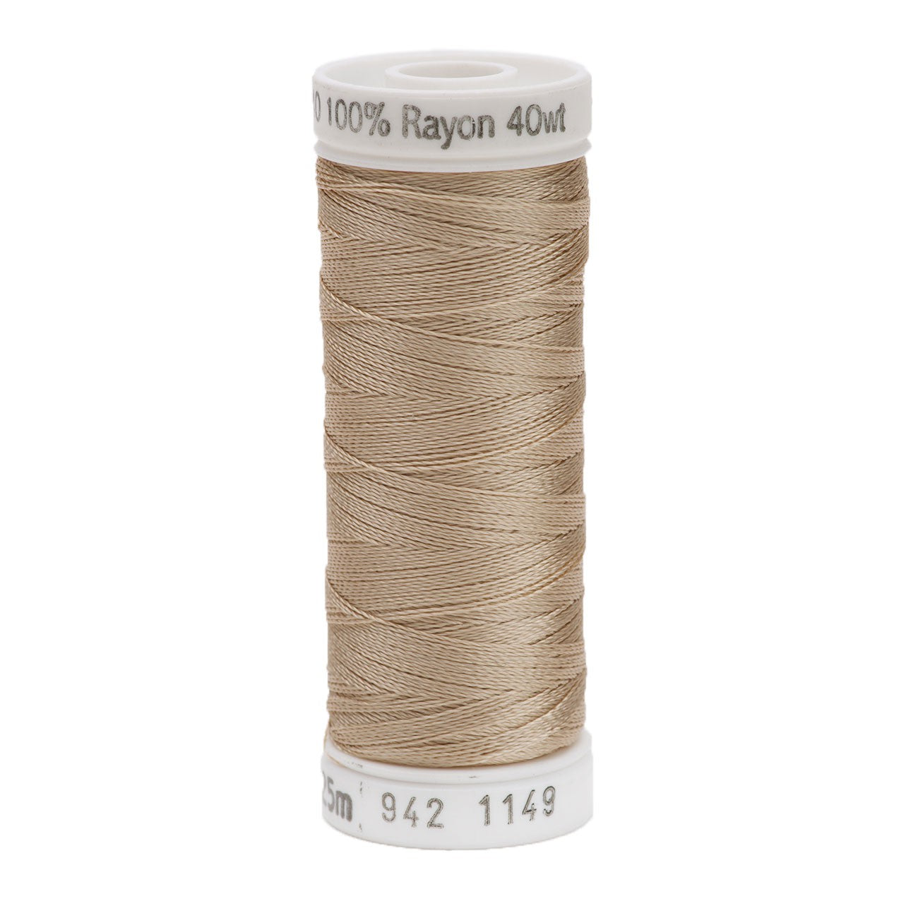 Sulky Rayon 40wt Thread 1149 Deep Ecru  250yd Spool