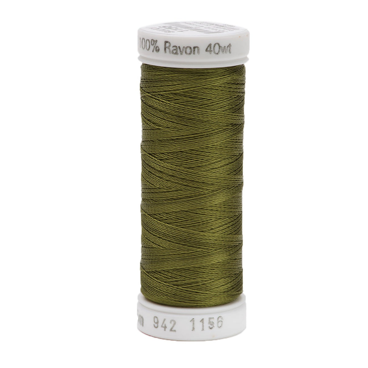 Sulky Rayon 40wt Thread 1156 Light Army Green  250yd Spool