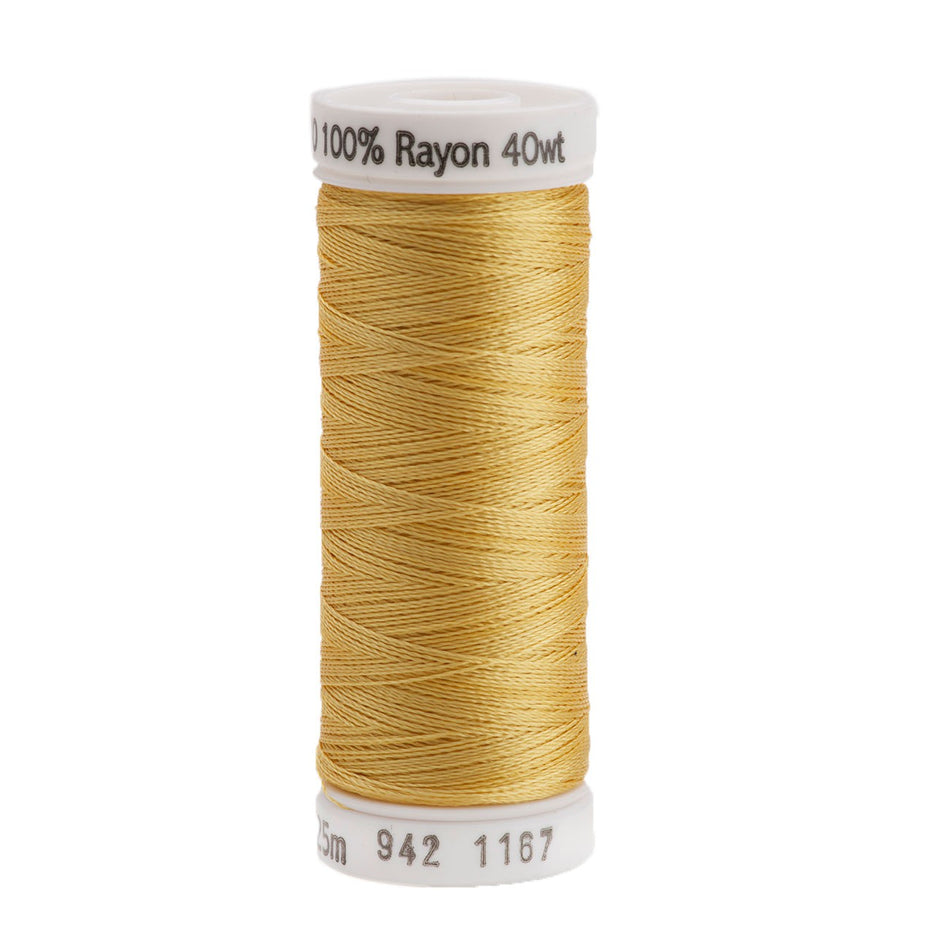 Sulky Rayon 40wt Thread 1167 Maize Yellow  250yd Spool