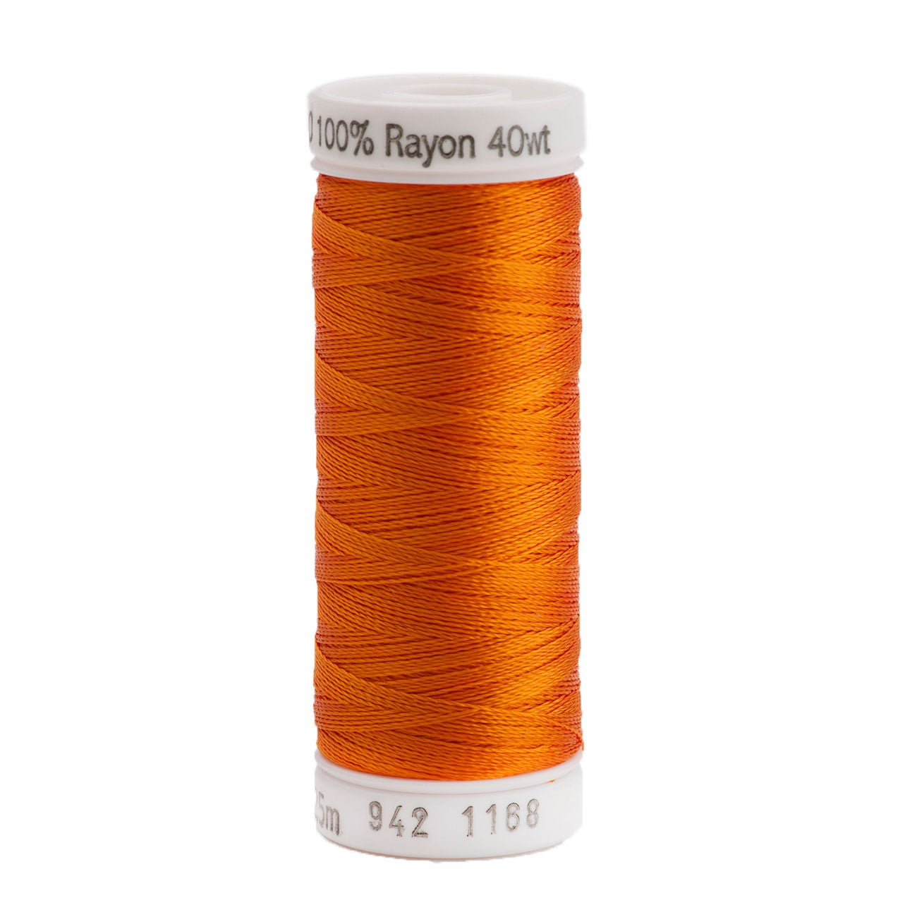 Sulky Rayon 40wt Thread 1168 True Orange  250yd Spool