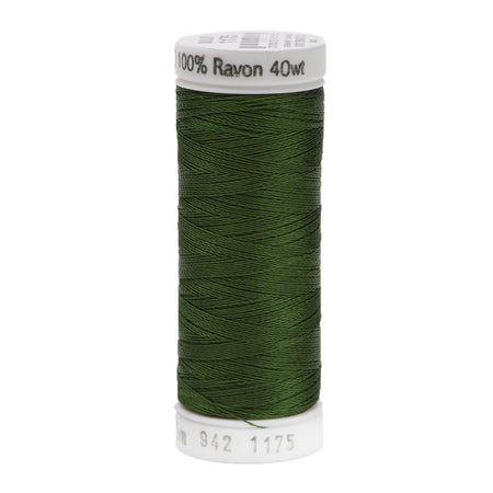 Sulky Rayon 40wt Thread 1175 Dark Avocado  250yd Spool