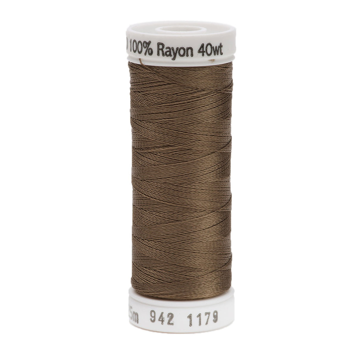 Sulky Rayon 40wt Thread 1179 Dark Taupe  250yd Spool