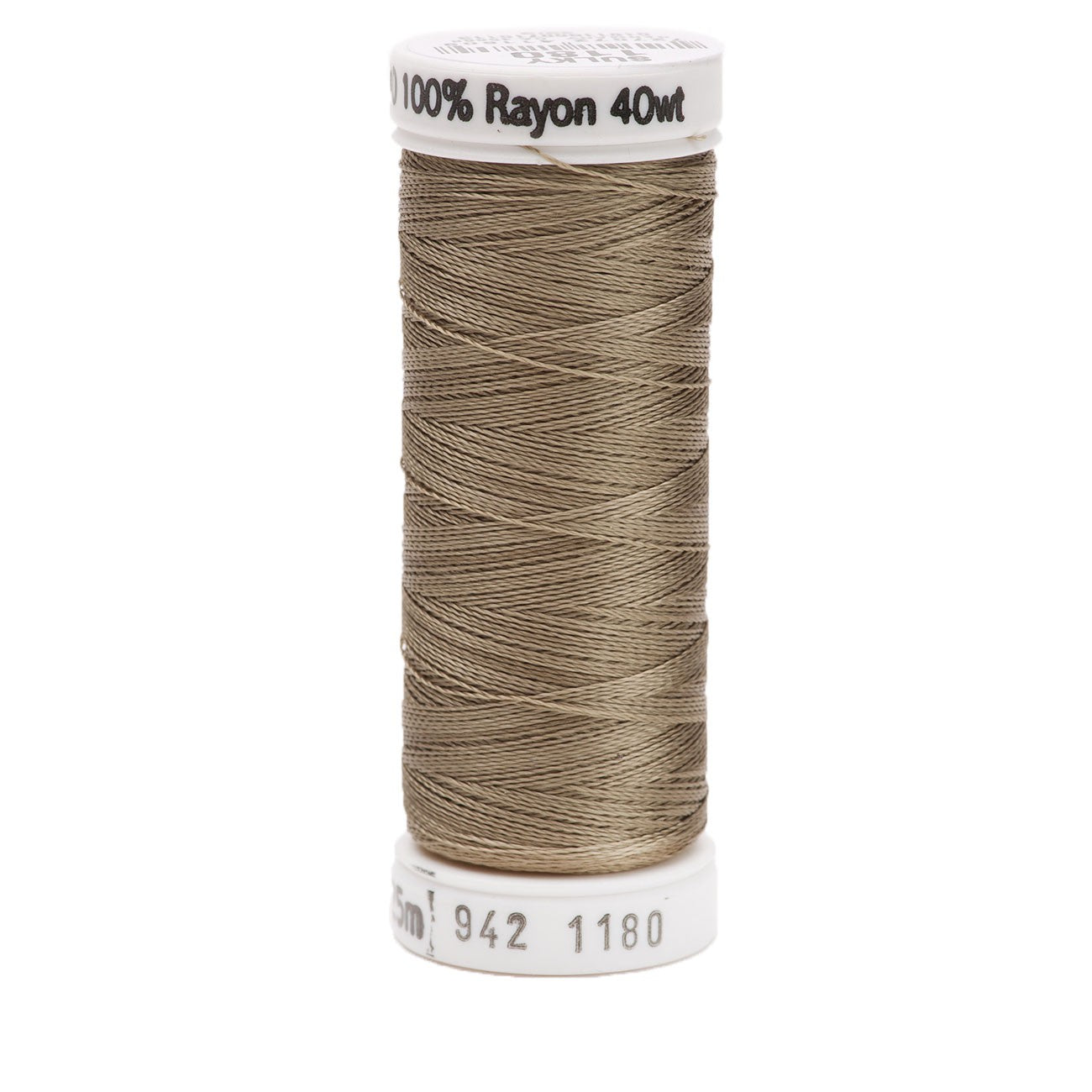 Sulky Rayon 40wt Thread 1180 Medium Taupe  250yd Spool