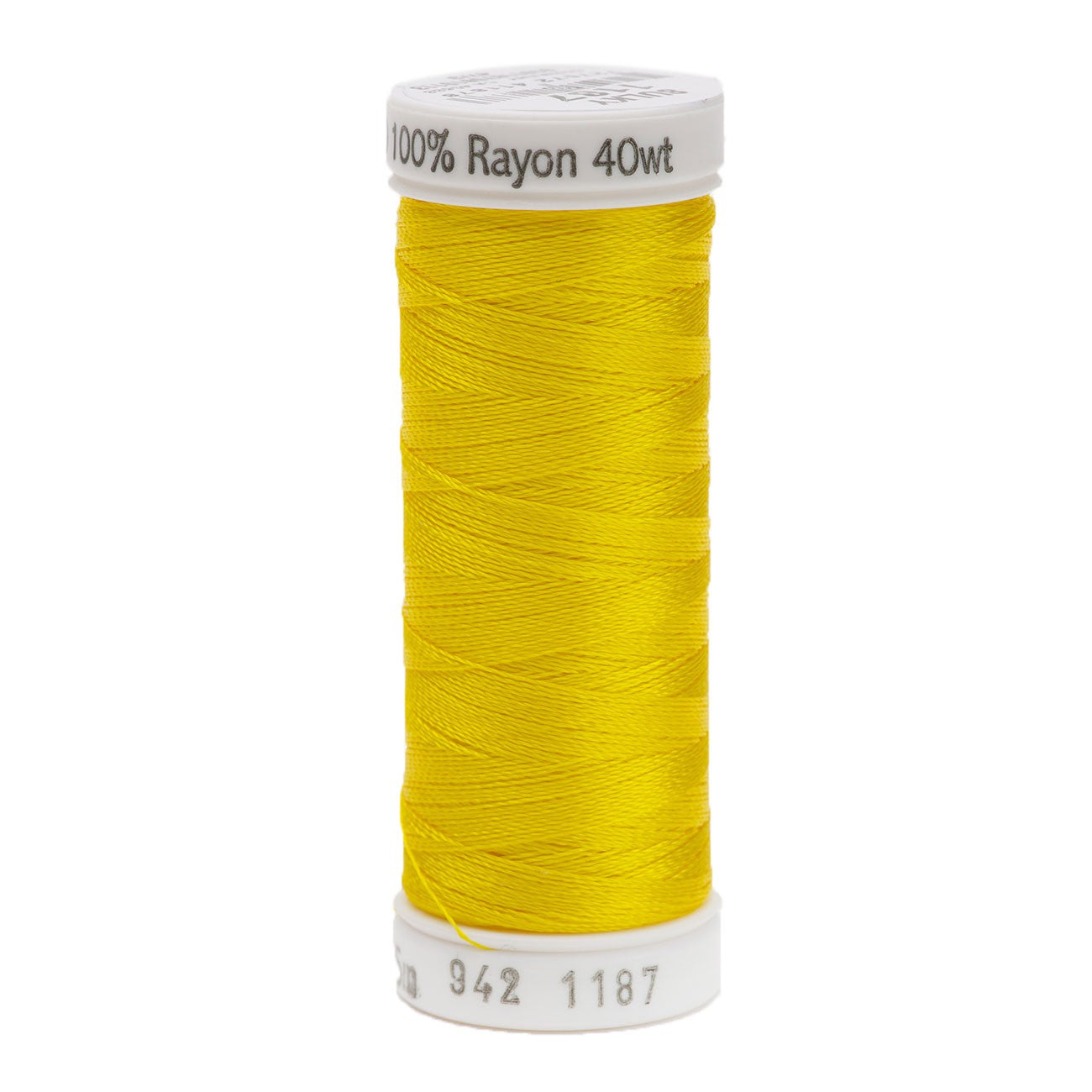 Sulky Rayon 40wt Thread 1187 Mimosa Yellow  250yd Spool