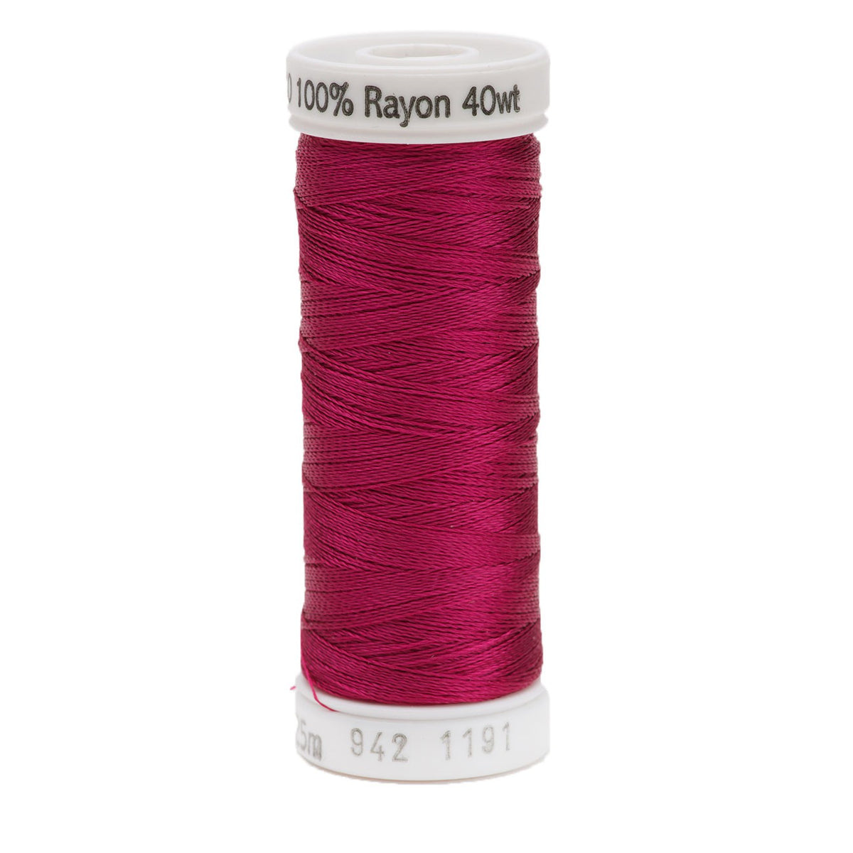 Sulky Rayon 40wt Thread 1191 Dark Rose  250yd Spool