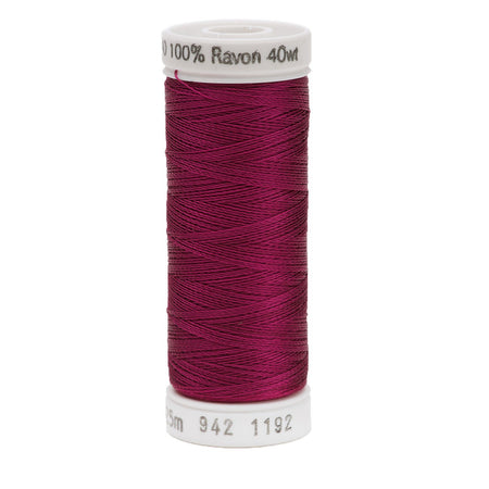 Sulky Rayon 40wt Thread 1192 Fuchsia  250yd Spool