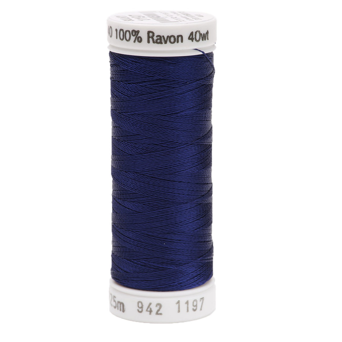 Sulky Rayon 40wt Thread 1197 Medium Navy  250yd Spool