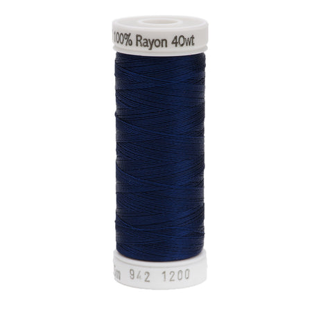 Sulky Rayon 40wt Thread 1200 Medium Dark Navy  250yd Spool