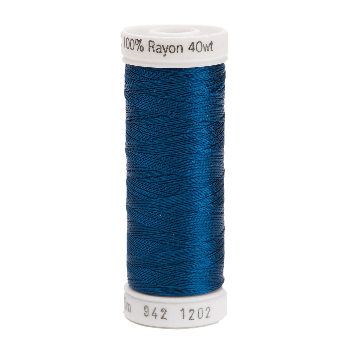 Sulky Rayon 40wt Thread 1202 Deep Turquoise  250yd Spool