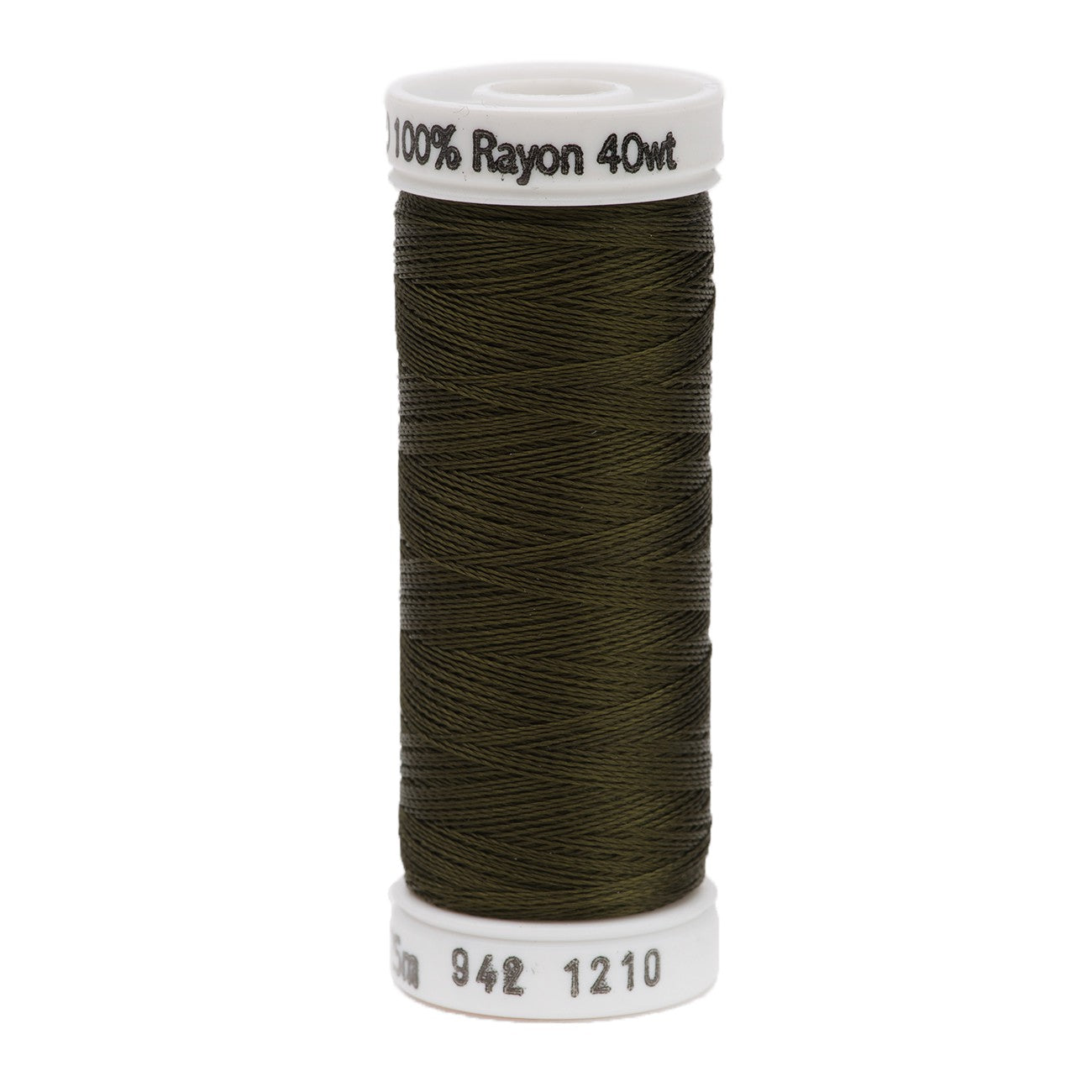 Sulky Rayon 40wt Thread 1210 Dark Army Green  250yd Spool