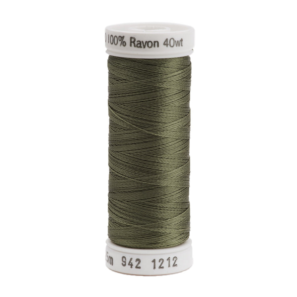 Sulky Rayon 40wt Thread 1212 Khaki  250yd Spool